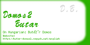 domos2 butar business card